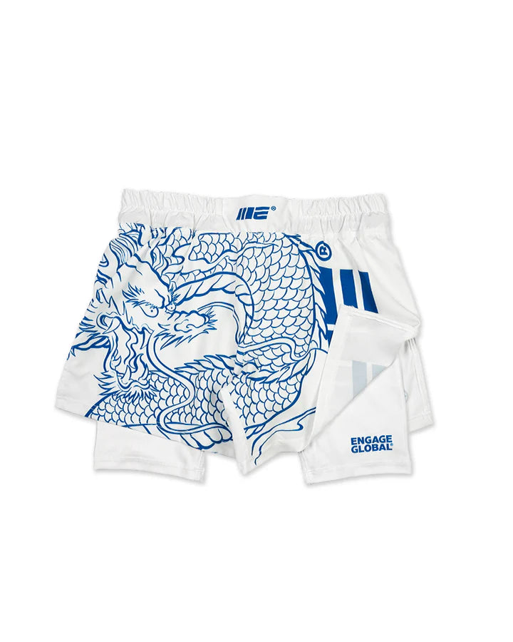 Engage Blue Dragon 2-in-1 Hybrid Shorts