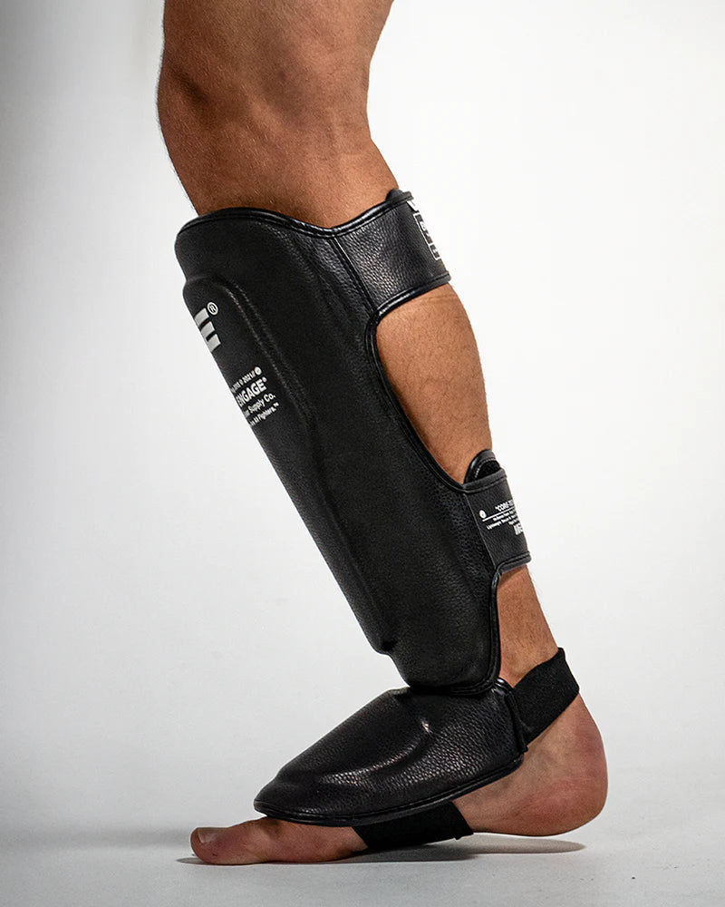 Engage W.I.P Series Shin Guards - Black
