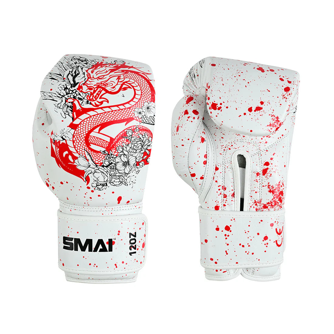 SMAI Boxing Glove - White Dragon Limited Edition