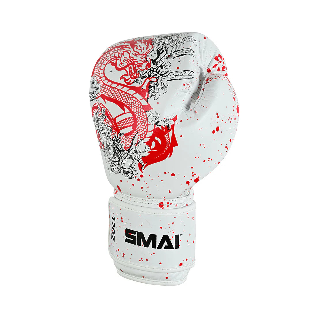 SMAI Boxing Glove - White Dragon Limited Edition