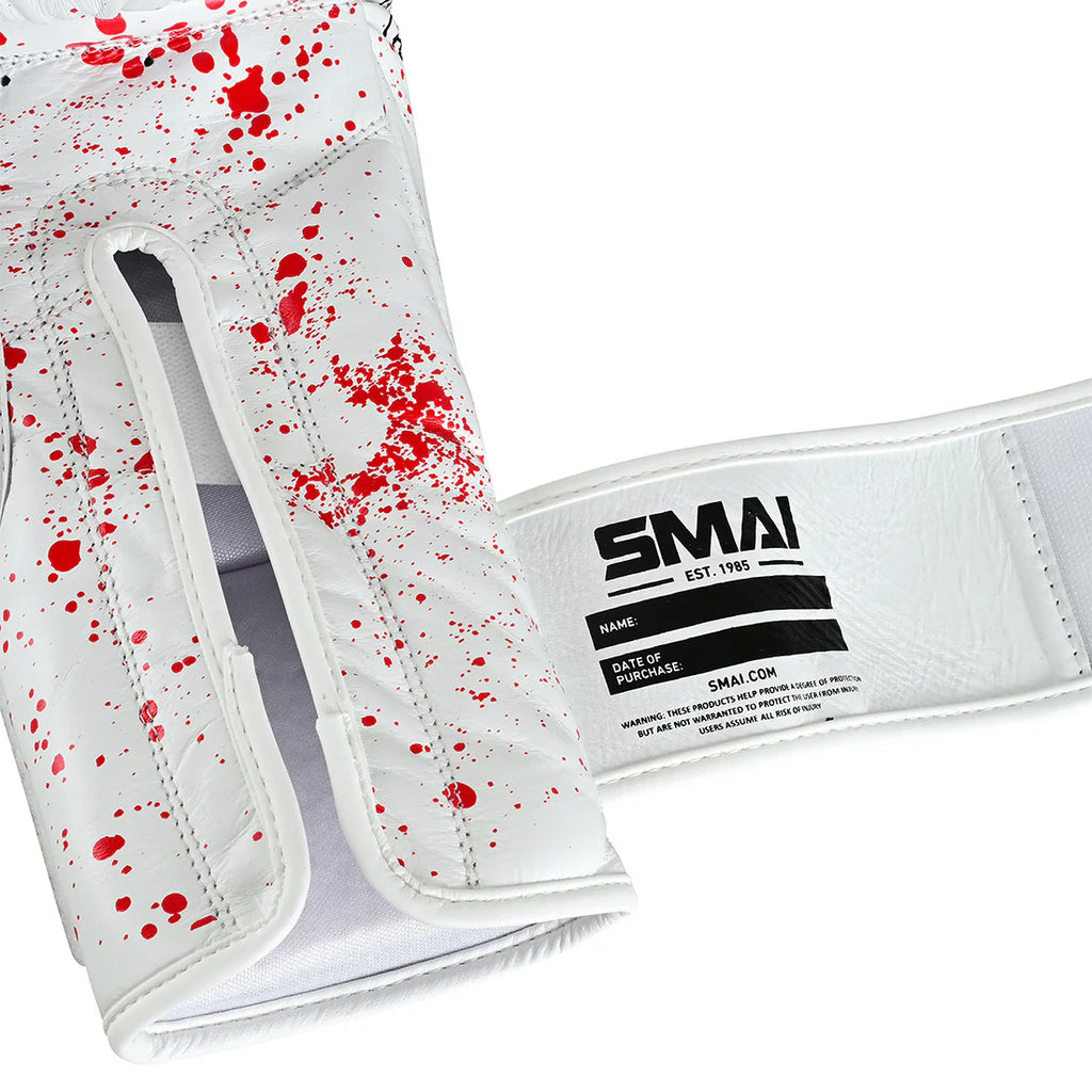 SMAI Boxing Glove - White Dragon Limited Edition
