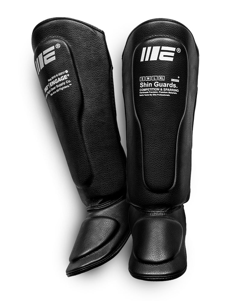 Engage W.I.P Series Shin Guards - Black