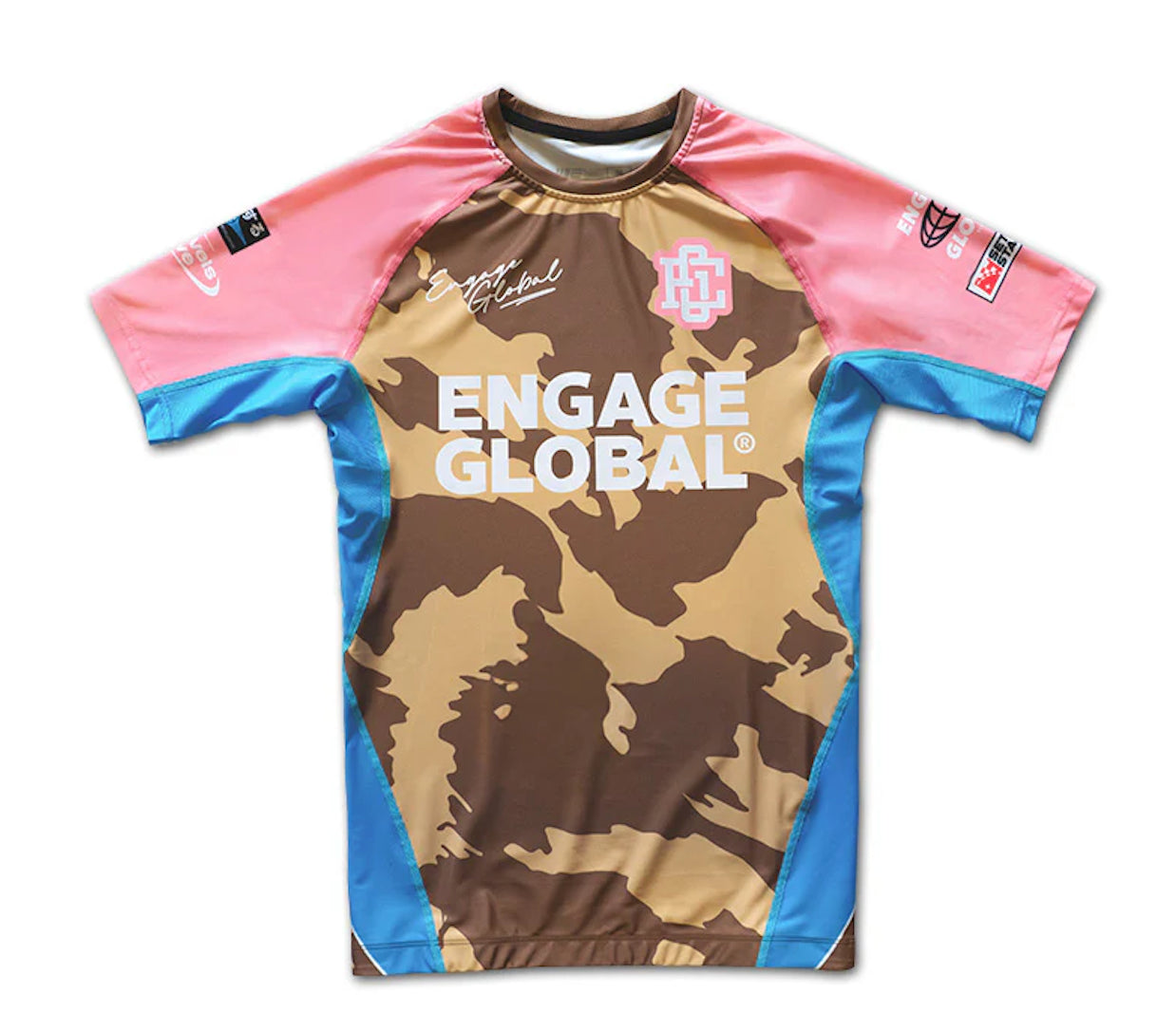 Engage - Miami Camo Short Sleeve Rashguard