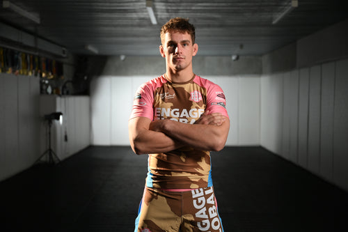 Engage - Miami Camo Short Sleeve Rashguard