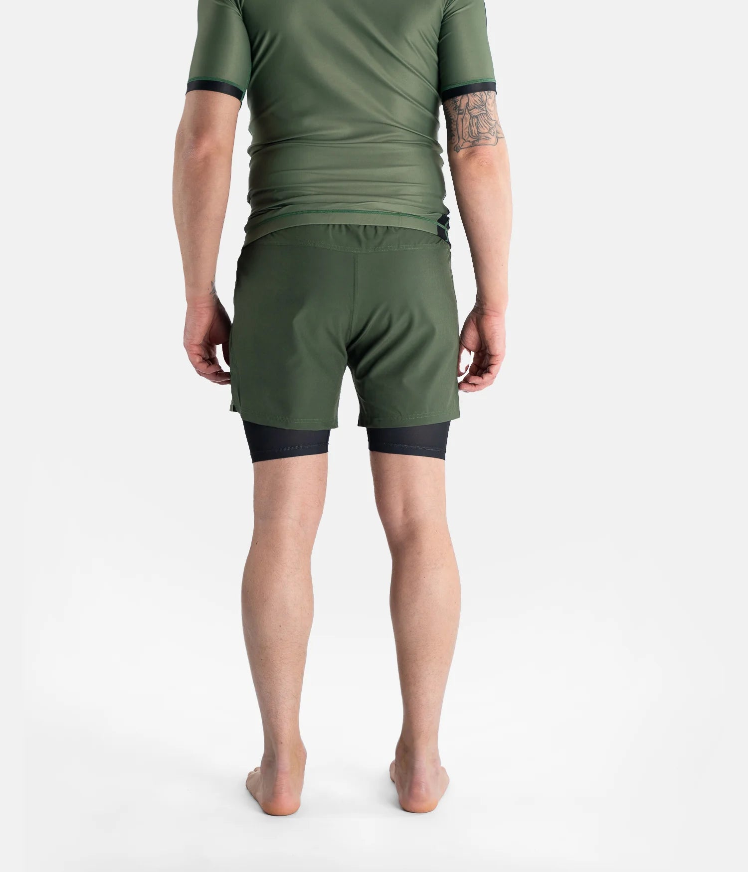 Progress Academy + Hybrid Shorts - Khaki