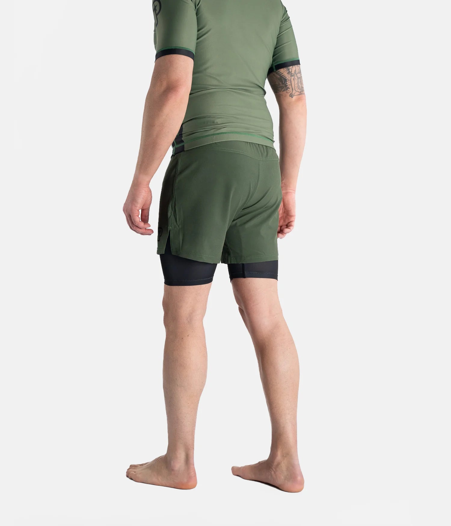 Progress Academy + Hybrid Shorts - Khaki
