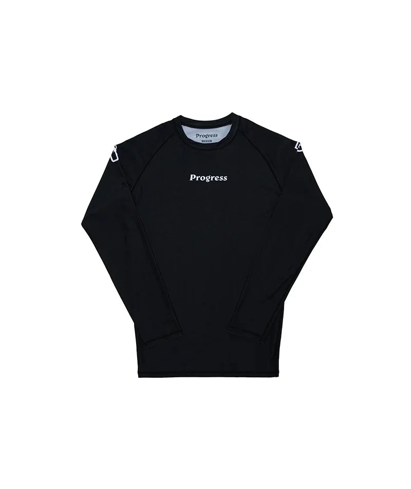 Progress Academy Rashguard Longsleeve - Black