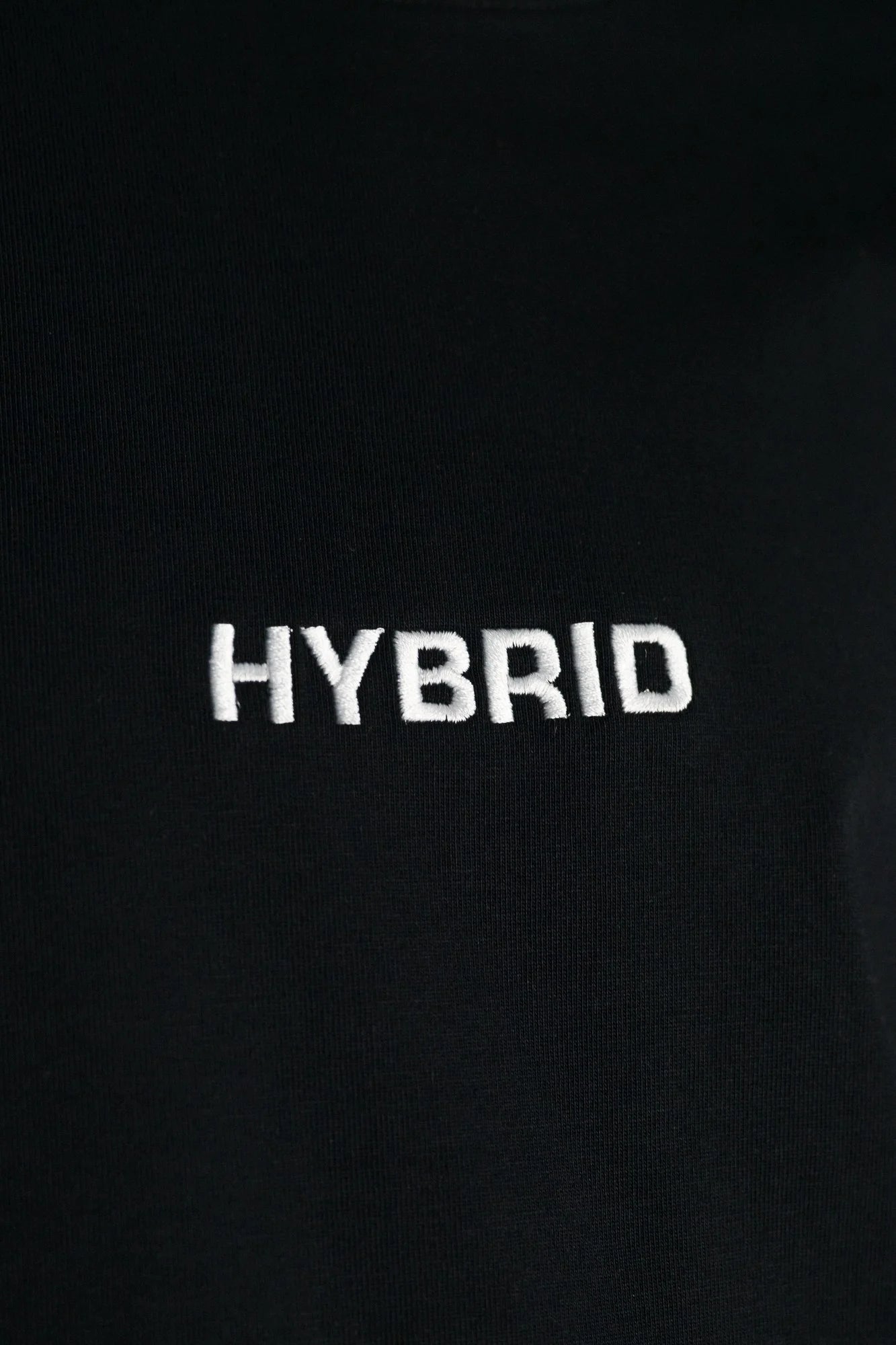 HFW Embroidered Oversized Tee - Black
