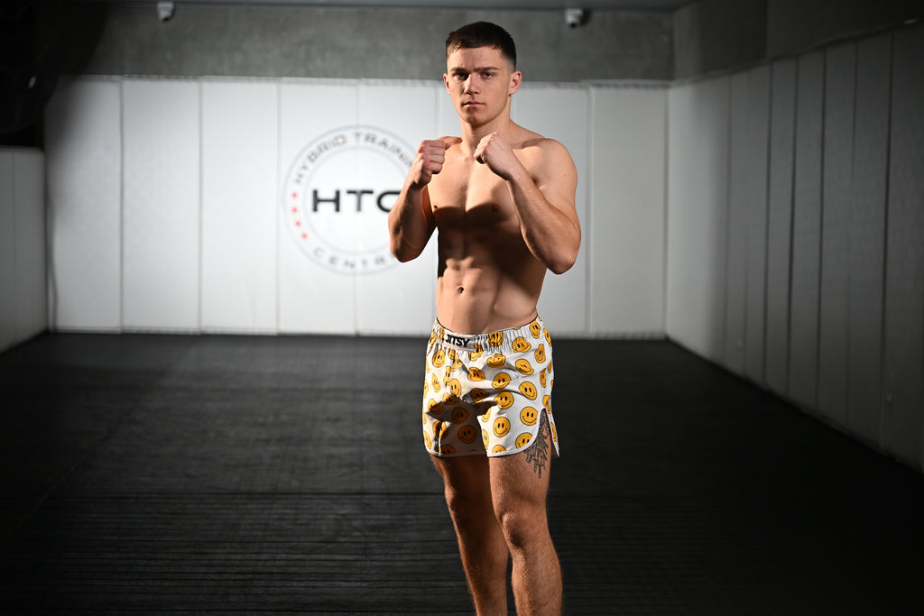 Smiley MMA shorts