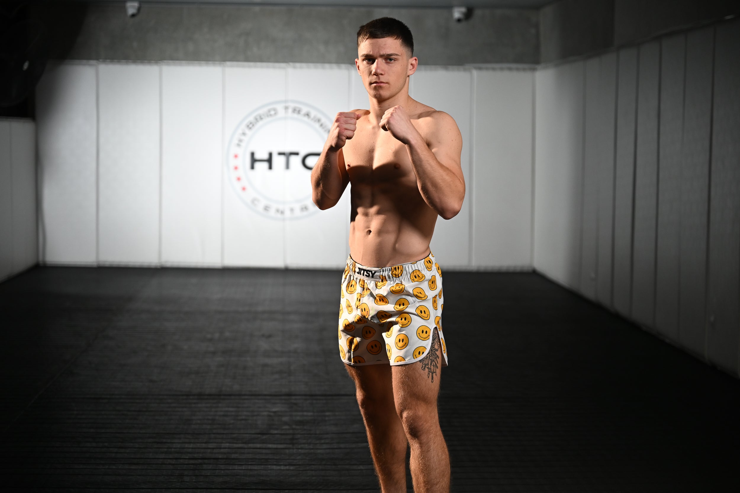 Smiley MMA shorts