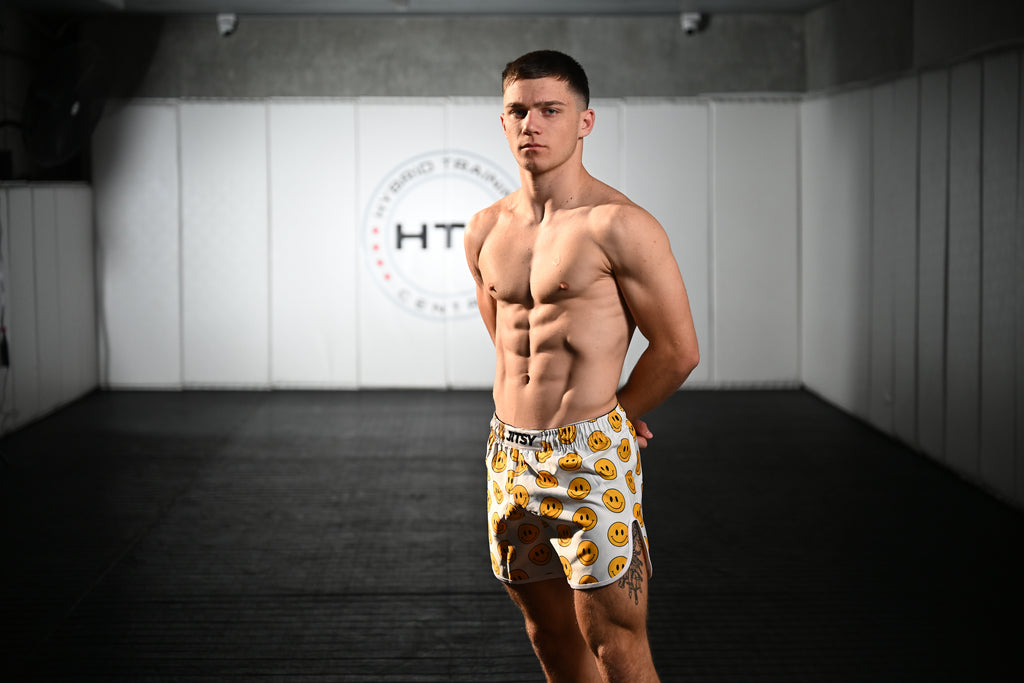 Smiley MMA shorts
