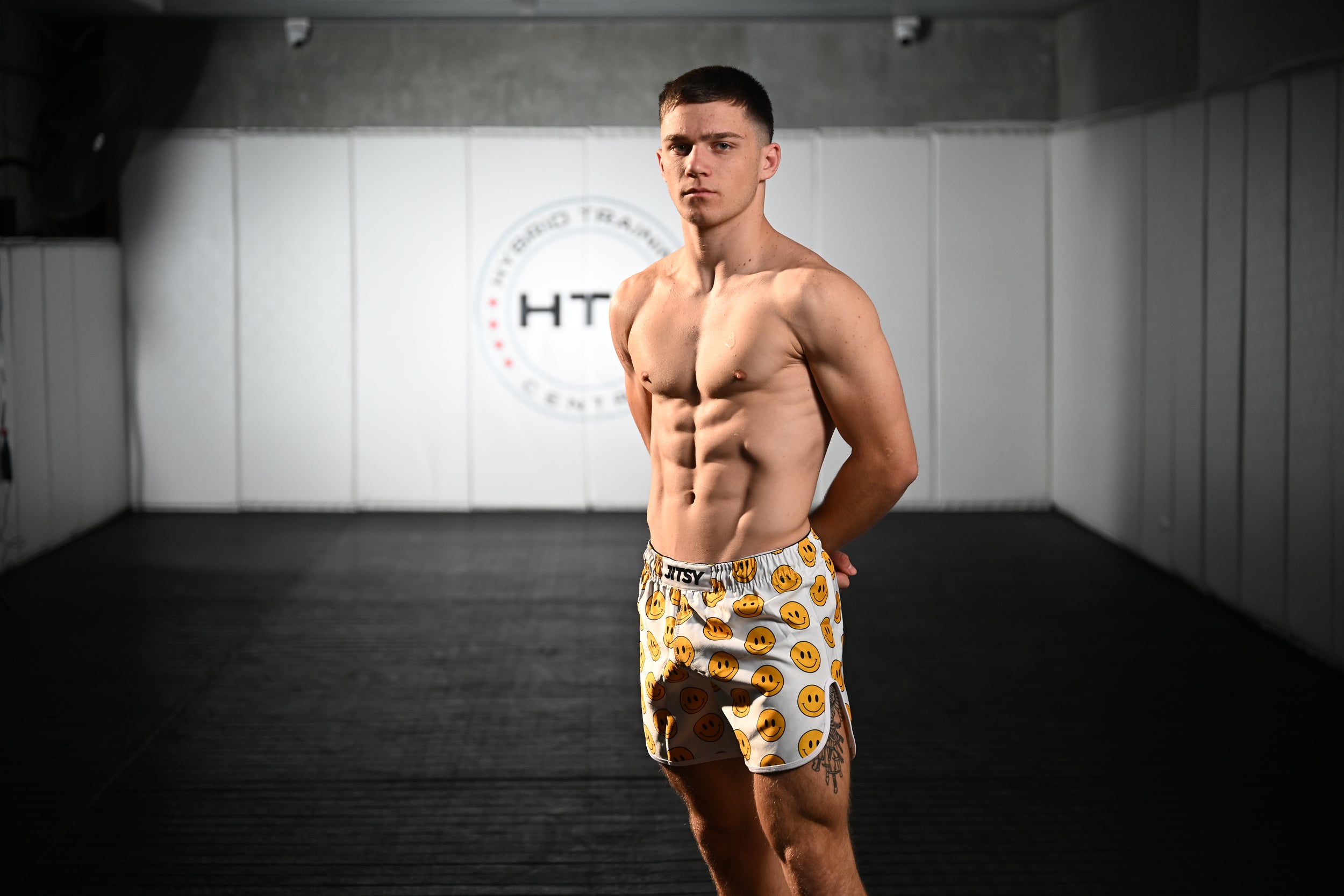 Smiley MMA shorts