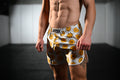 Smiley MMA shorts