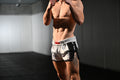 HTC Muay Thai Shorts - White