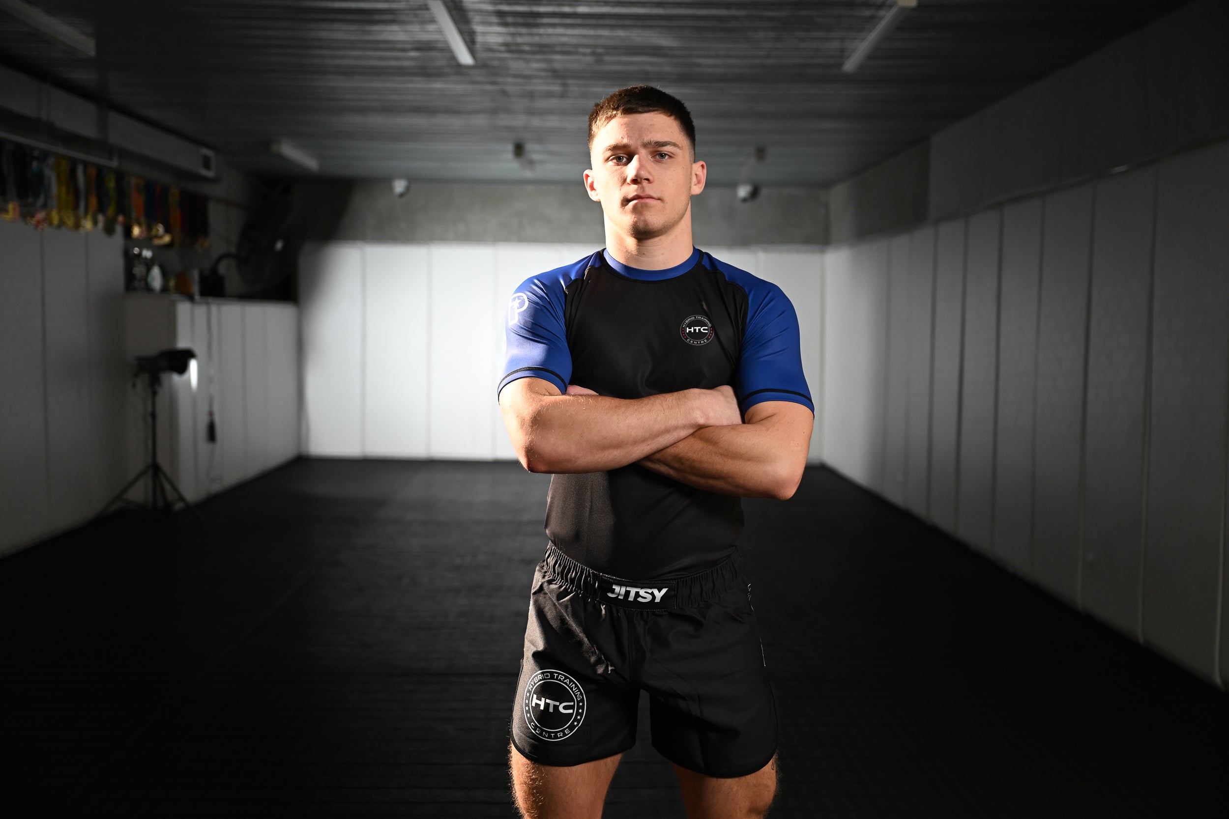 HTC x Progress Ranked Rashguard – Blue