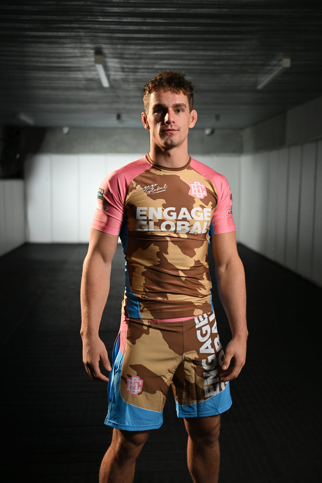 Engage - Miami Camo Short Sleeve Rashguard