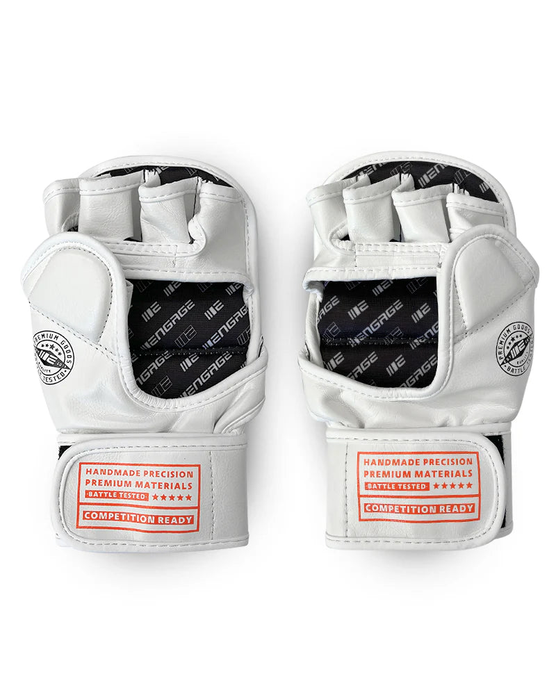 Engage - W.I.P Series MMA Grapple Gloves (White)