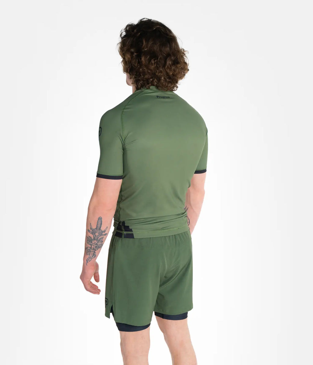Progress Academy + Rashguard - Khaki