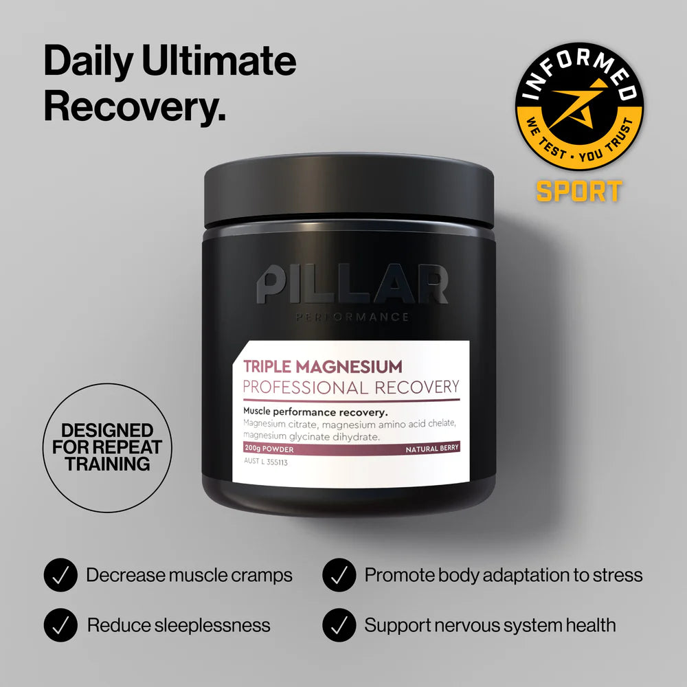 PILLAR PERFORMANCE - TRIPLE MAGNESIUM TABLETS