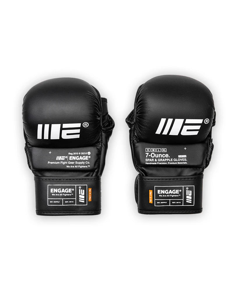Engage - W.I.P Series MMA Grapple Gloves (Black)