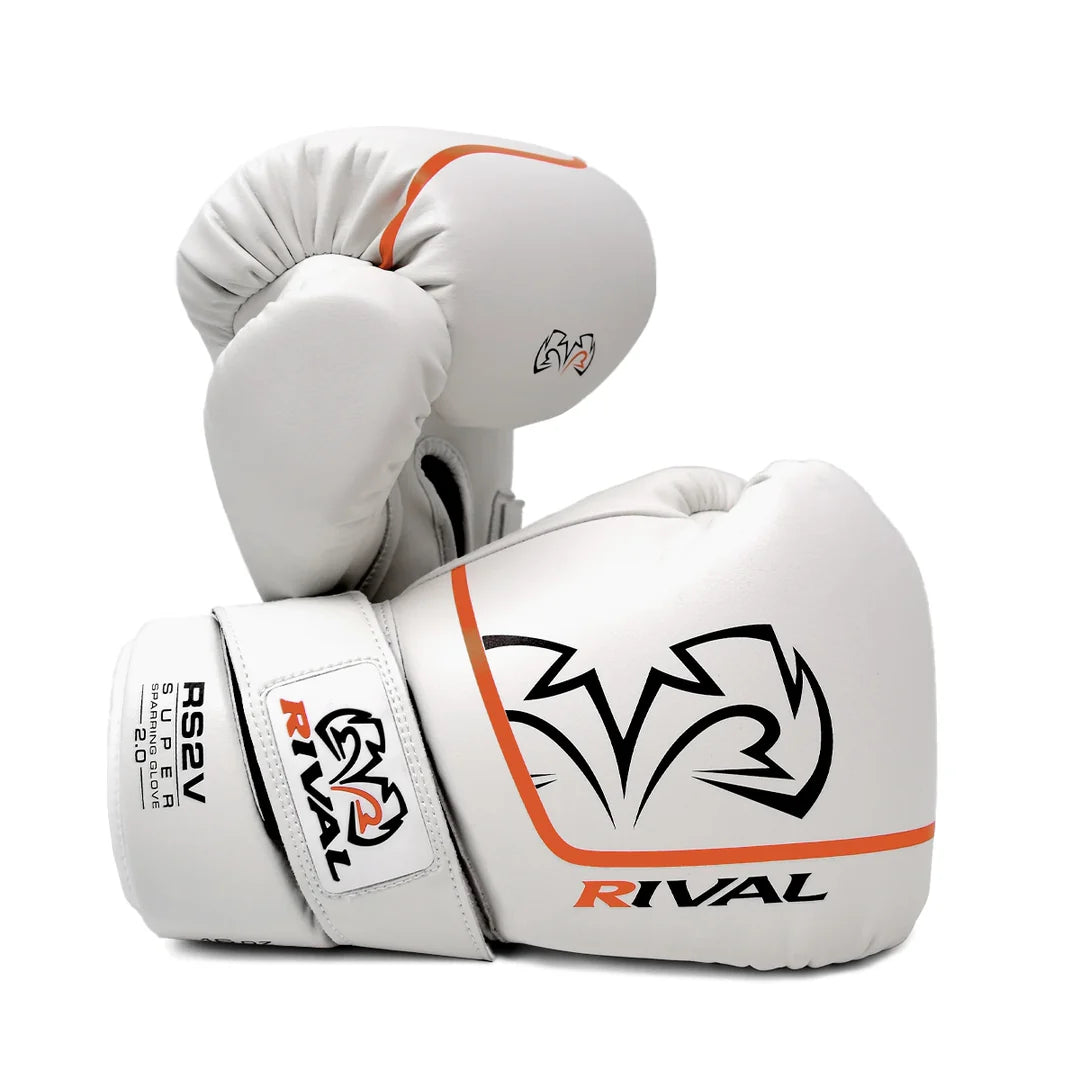 Rival RS2V Super Sparring Gloves 2.0 - White