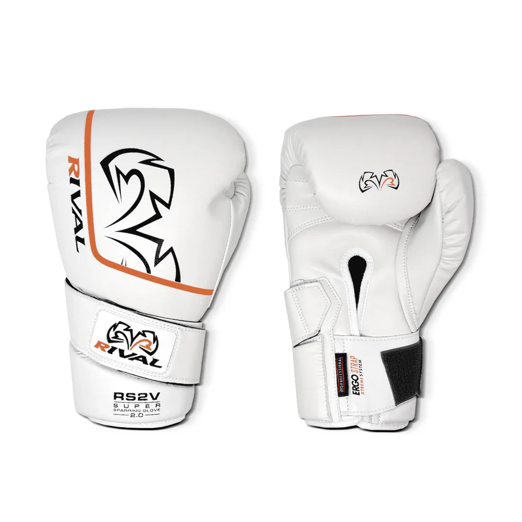 Rival RS2V Super Sparring Gloves 2.0 - White