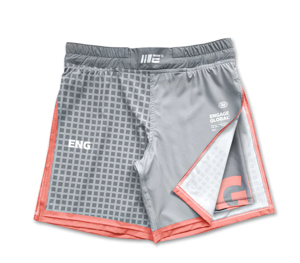 Engage - Grid Tech 2-in-1 Gladiator Shorts (Grey)
