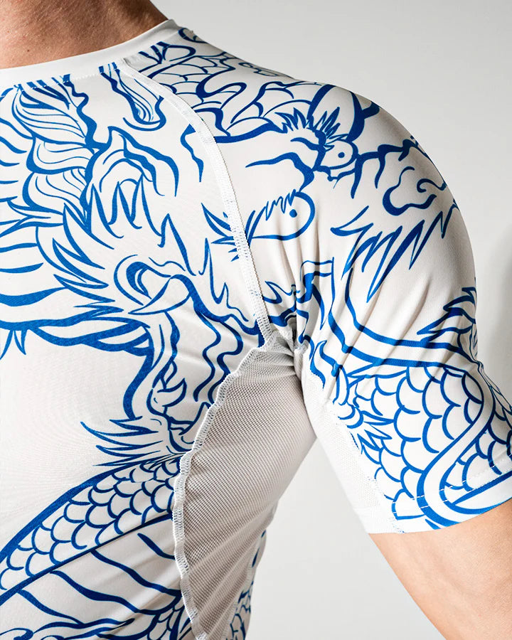 Engage Blue Dragon Short Sleeve Rash Guard