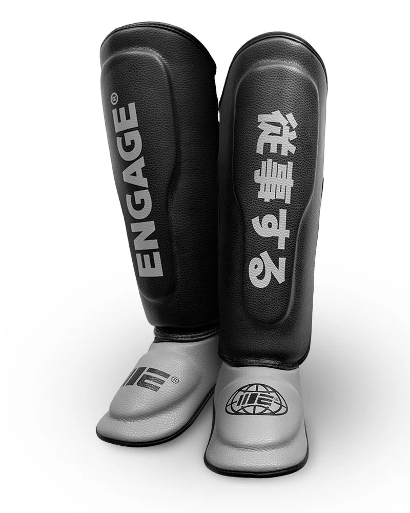 Engage W.I.P Series Shin Guards - Oakland Grey