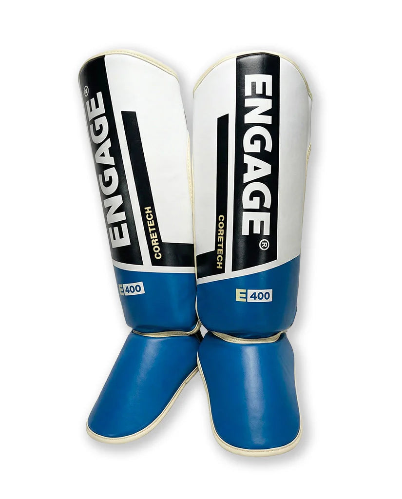 Engage E-Series Shin Guards - Military Blue