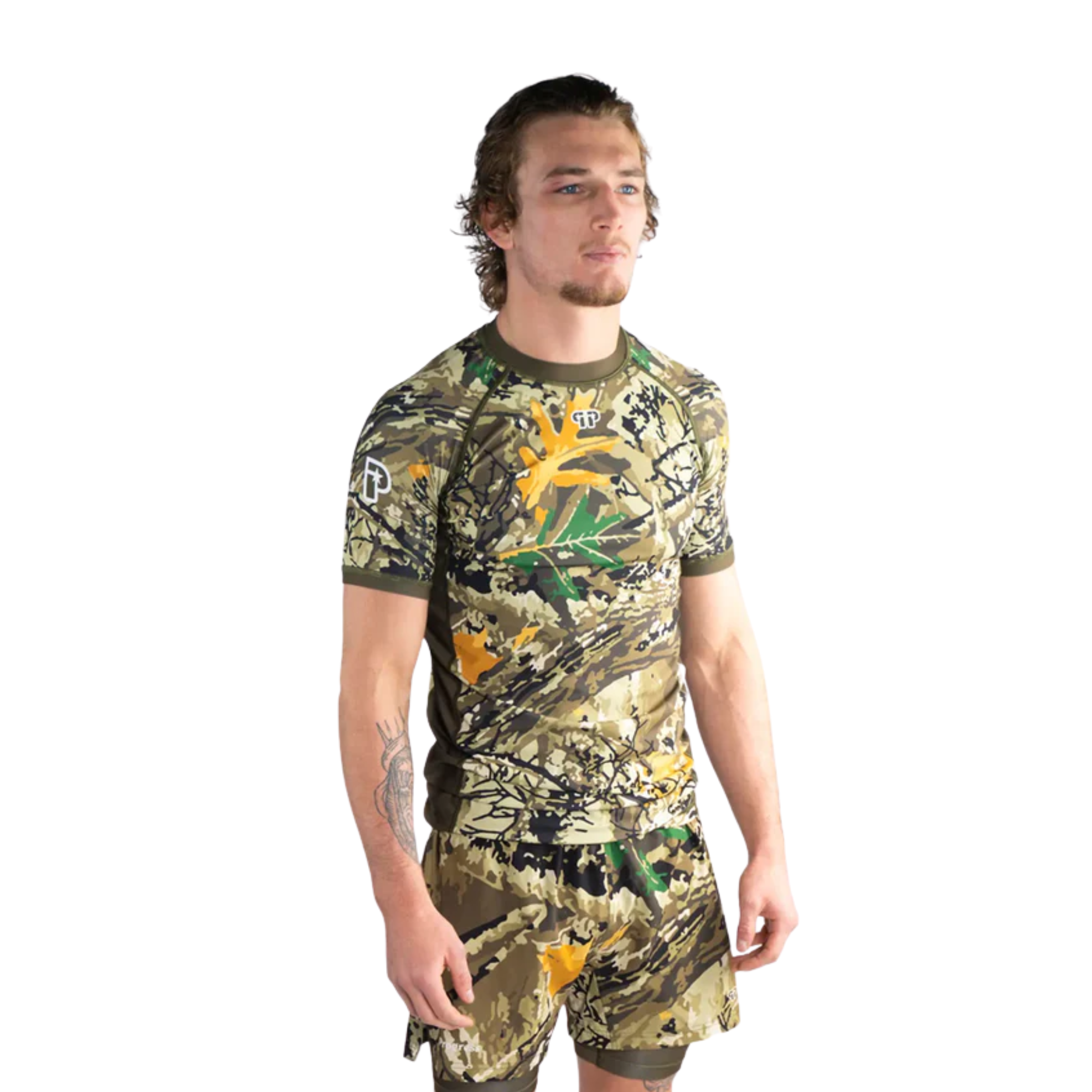 Progress Woodland Camo Rashguard