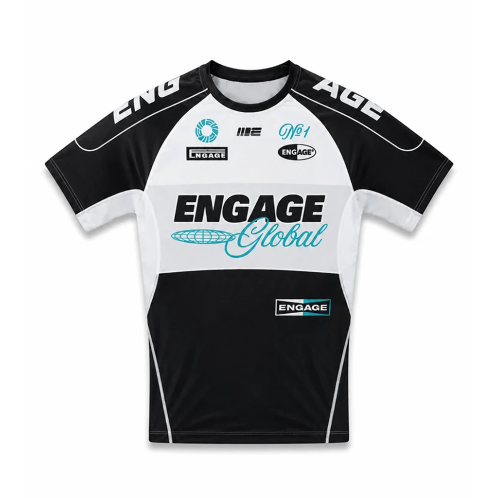 Engage Global Tech Short Sleeve Rash Guard