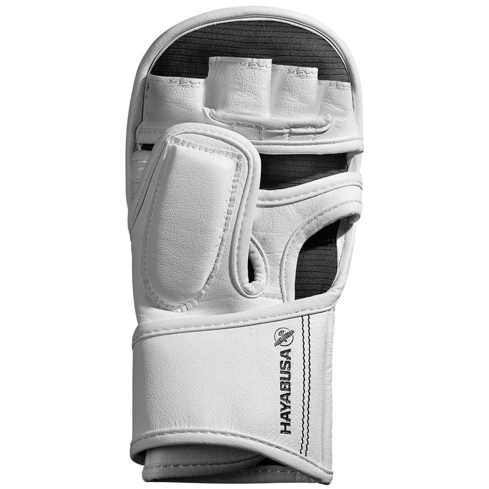 Hayabusa T3 7oz Hybrid MMA Gloves White/Black