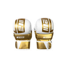Engage  E-Series MMA Grappling Gloves - White/Gold